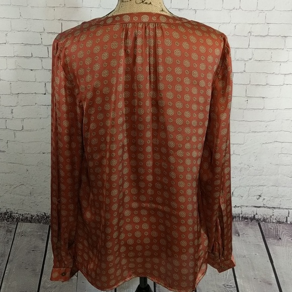 ROZ & ALI Dressy Button Down Blouse - Picture 4 of 8
